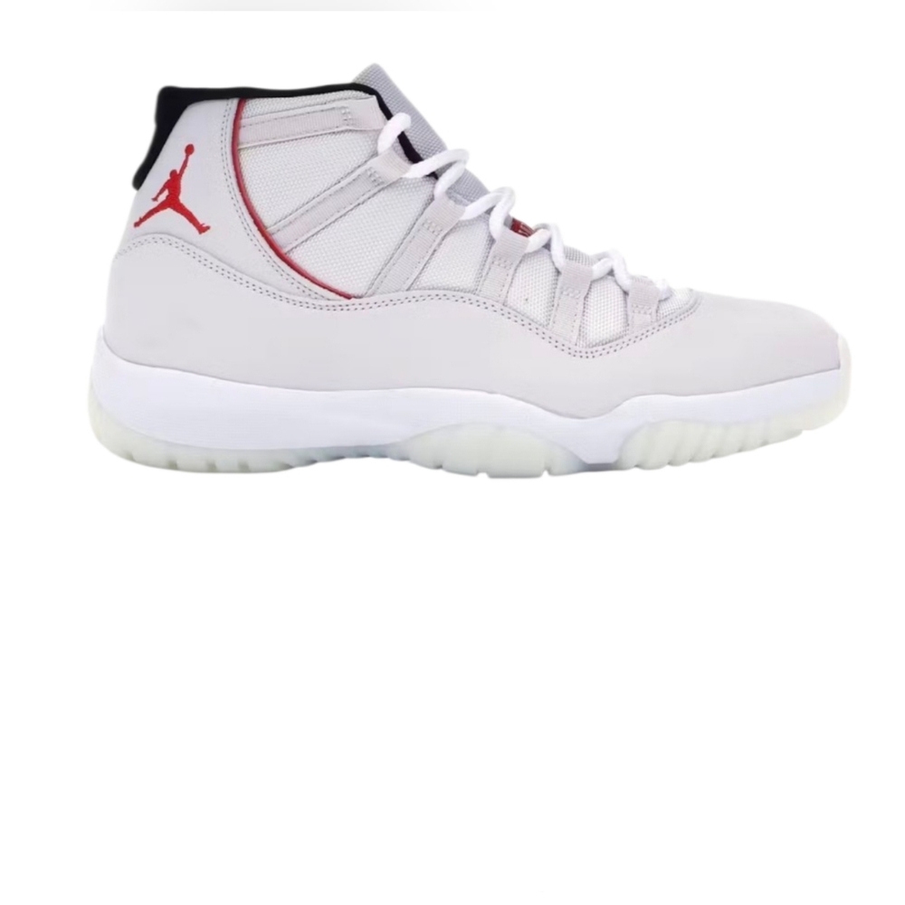 Jordan 11 Retro Platinum Tint sneakers in size: 10.5 (Mens)